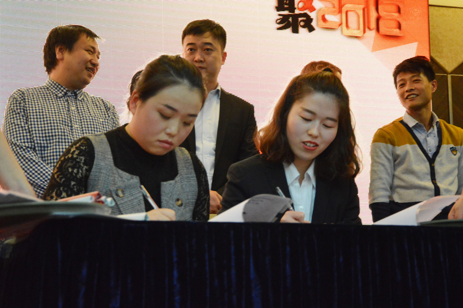 簽訂目標責任書 簽訂目標責任書