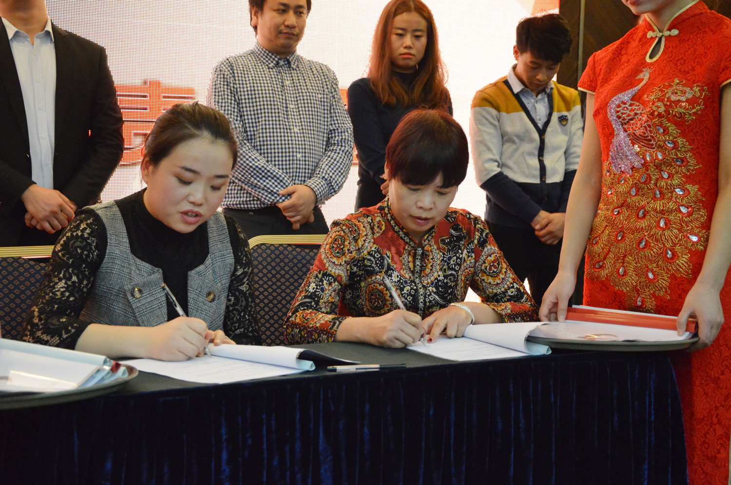 簽訂目標責任書 簽訂目標責任書