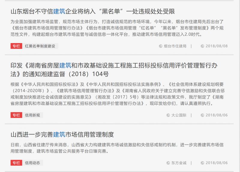 建筑市場信用評價 建筑市場信用評價