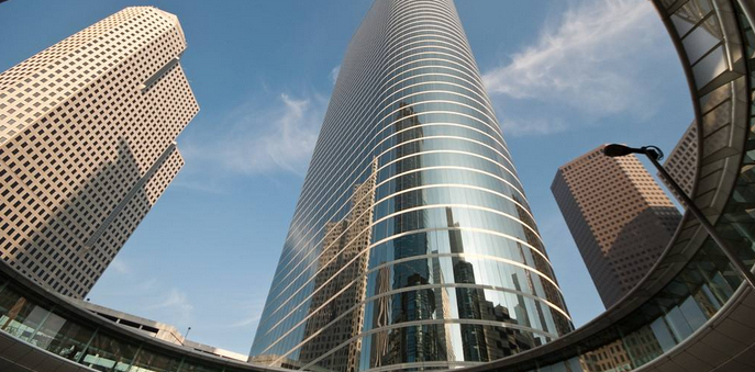 高聳的摩天大樓 高聳的摩天大樓