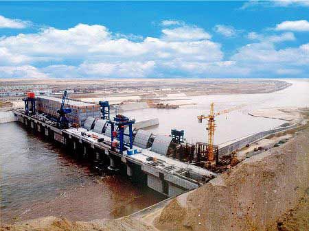 黃河沙坡頭水利樞紐工程 黃河沙坡頭水利樞紐工程